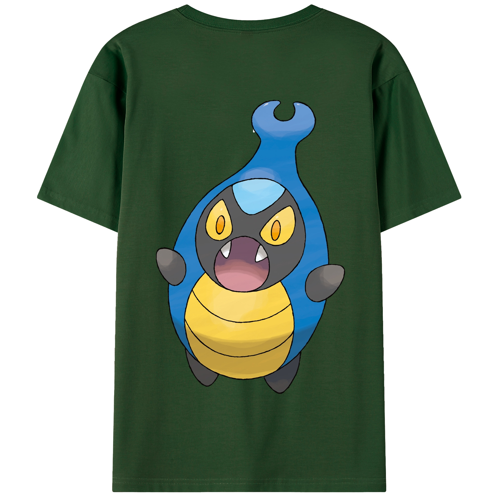 （画像用） ポケットモンスター Pokémon 綿100％半袖Tシャツ（背面プリント）